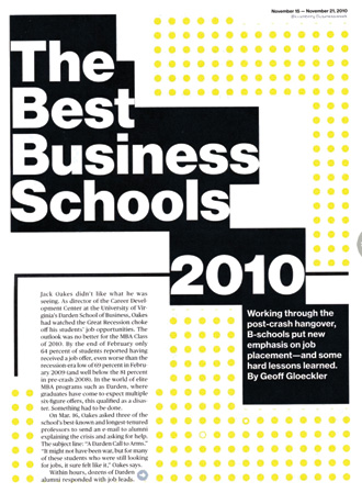 Freeman Jumps in Businessweek Ranking