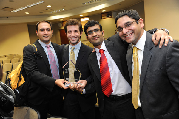 Freeman takes top honors in Finance Case Competition