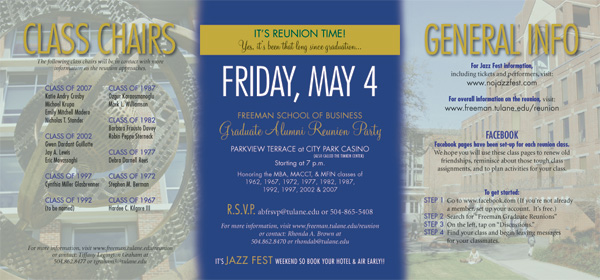 Make Plans to Attend the 2012 Graduate Alumni Reunion
