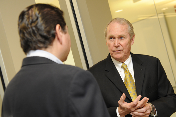 Alumni, Faculty and Friends Come Together to Honor Trapani