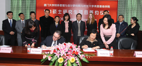 Freeman partners with Chinese universities to expand master’s programs