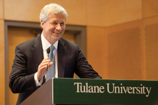 Freeman Hosts JPMorgan Chase Chief Executive Jamie Dimon