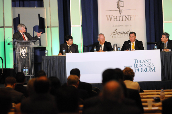 Forum panelists talk sports and economic development