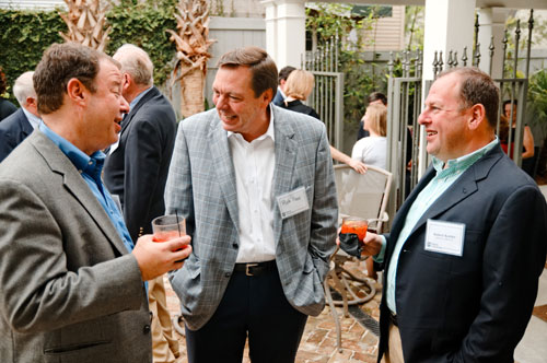 Lee Bressler (A&S ’81, MBA ’82), Rick Rees (A&S ’74, MBA ’75), and Bob Kottler (BSM ’81, MBA ’83).