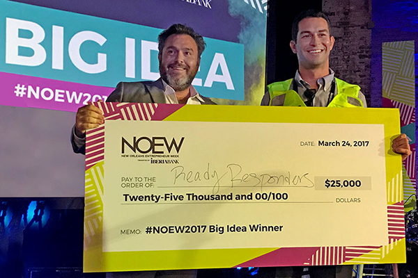 EMBA alum wins top prize at New Orleans Entrepreneur Week