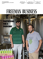 cover of the fall 2020 issue of Freeman Business magazine
