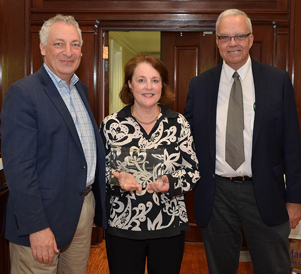 Nelson honored for service learning teaching